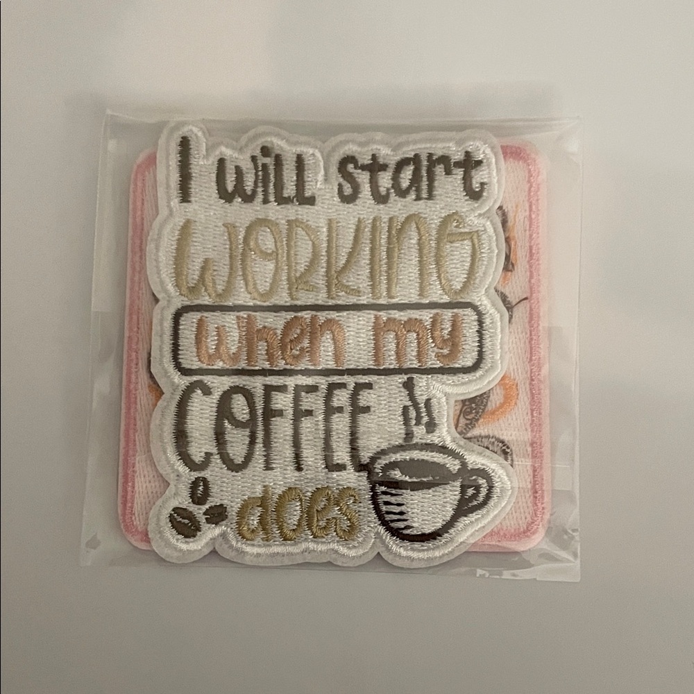 The Rosey Life Planner Iron On Patches x 2 - Picture 2 of 2